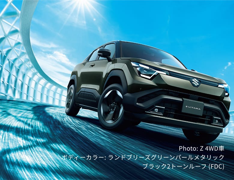 Photo: Z 4WD車　ボディーカラー:ランドブリーズグリーンパールメタリック ブラック2トーンルーフ (FDC)